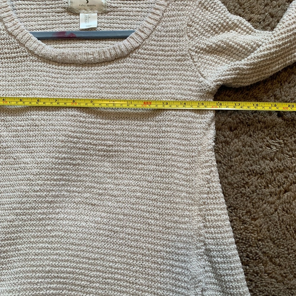 Ruby Moon Bohemian Style Sweater Size S Like New - image 8